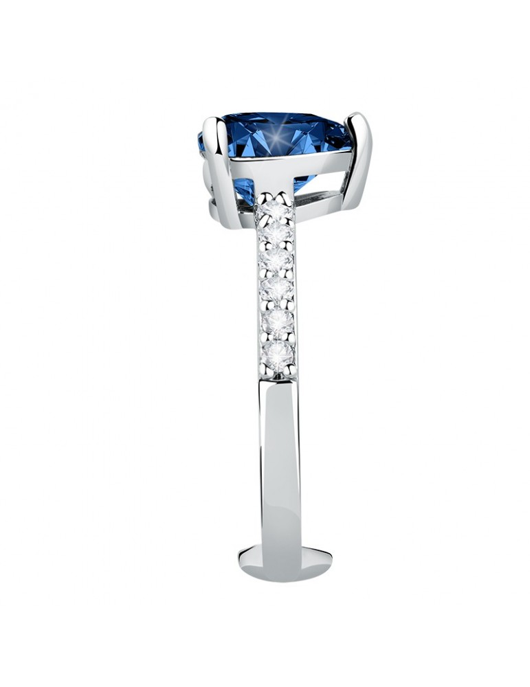 Anello Chiara Ferragni - Diamond Heart - Cuore Blu - J19AUV34012