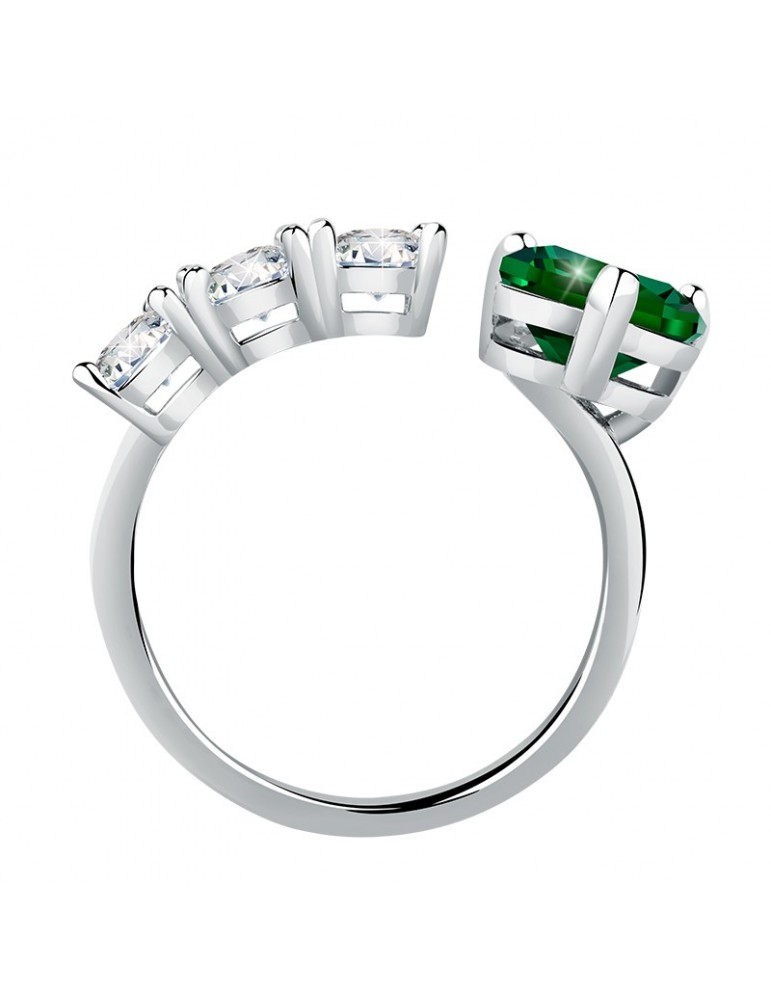 Anello Chiara Ferragni - Diamond Heart - Cuore Verde - J19AUV35016
