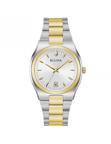 Bulova Surveyor Watch with Silver 34mm for Woman - 0