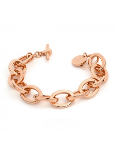 Bracciale Unoaerre - Square - Bronzo Rosè - Catena 21cm - 4EXB0015R
