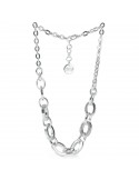 Collana Unoaerre - Square - Bronzo Argentato - Catena 45cm - 4EXH0014B