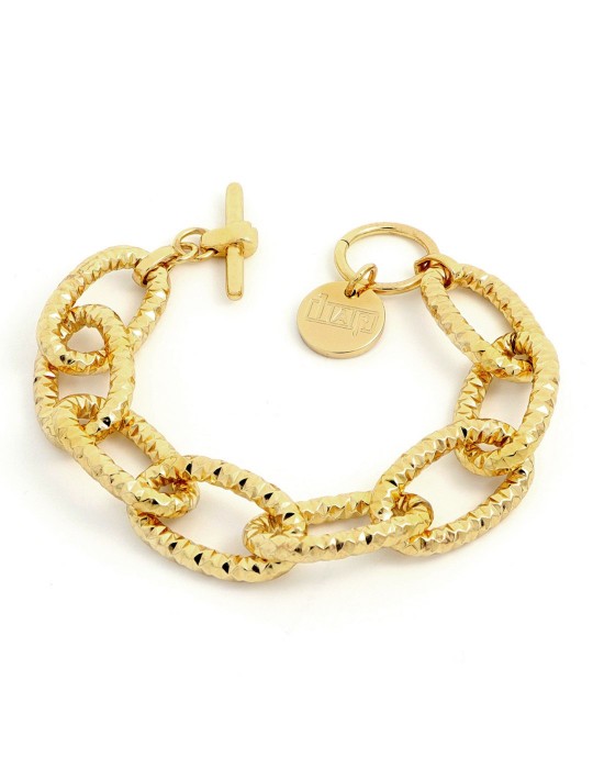 Bracciale Unoaerre - Classica - Dorato - Catena Forzatina - 5EXB0025G