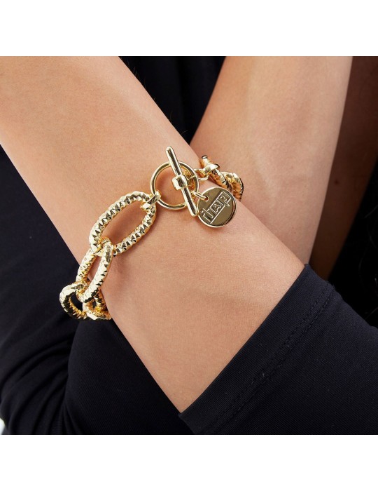 Bracciale Unoaerre - Classica - Dorato - Catena Forzatina - 5EXB0025G
