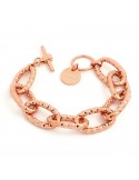 Bracciale Unoaerre - Classica - Rosa - Catena Forzatina - 5EXB0025R