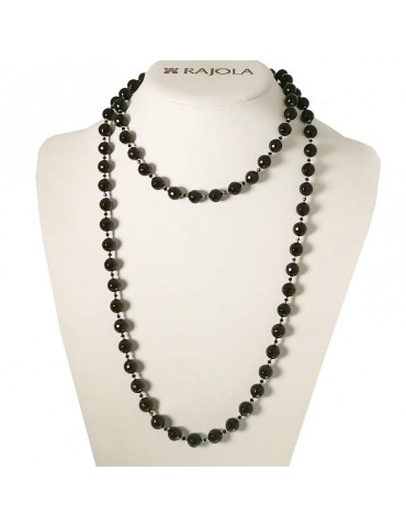 Collana Rajola Donna - Cecilia - Onice - Spinello Nero 120cm -5428550L