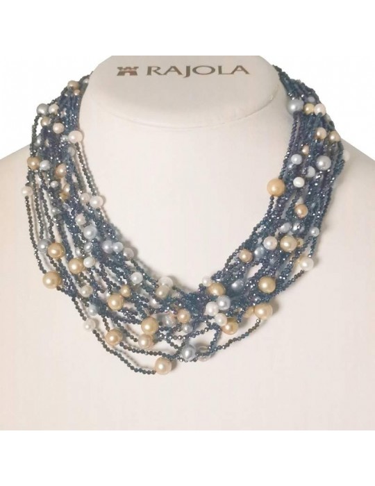 Collana Rajola Donna - Bollicine - Perle Biwa - Spinello  - 5432037