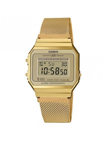 Casio Vintage Gold 35mm Watch Unisex - 0