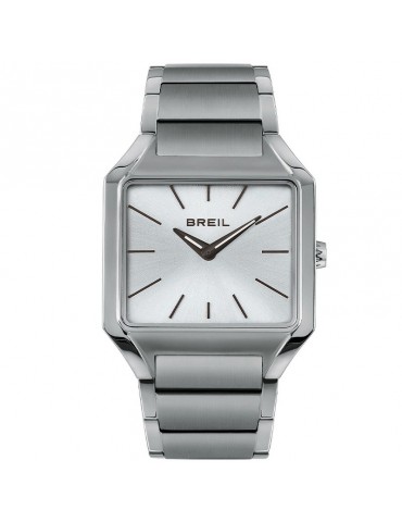 Breil Men's Watch - The B. Only Time 40mm Silver - 0