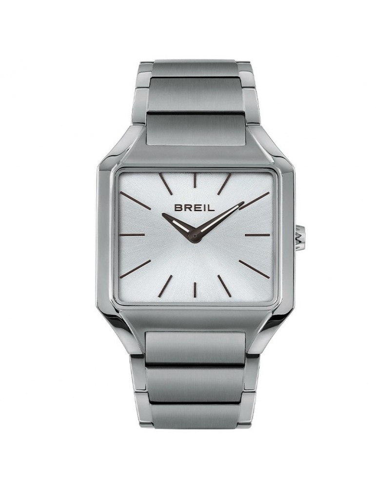 Breil Men's Watch - The B. Only Time 40mm Silver - 0