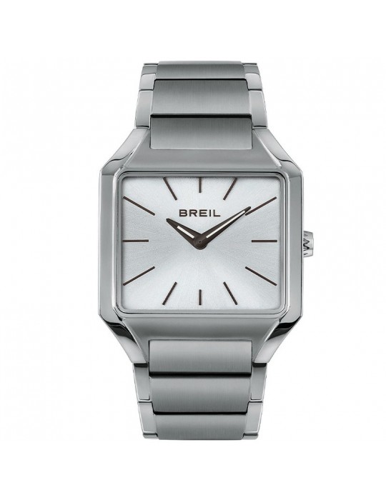 Breil Men's Watch - The B. Only Time 40mm Silver - 0