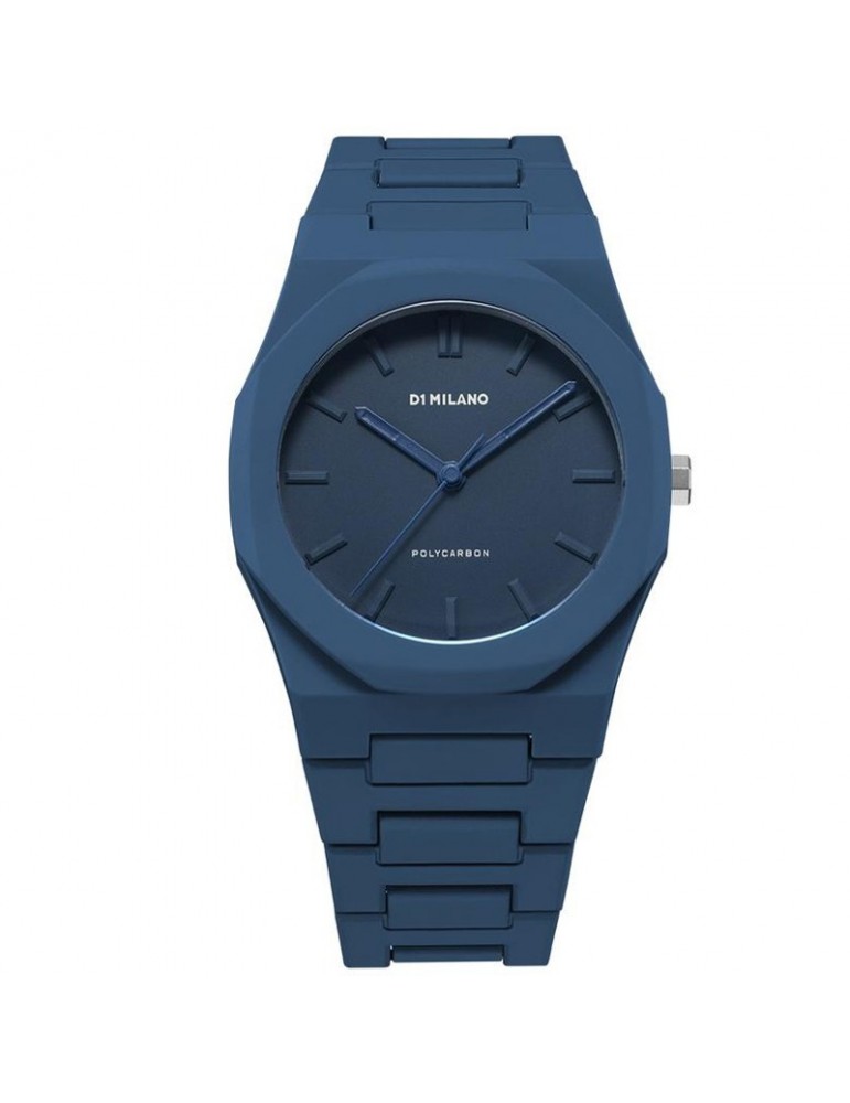 D1 Milano Man's Watch - Polycarbon Navy Blue 40,5mm Blue - 0