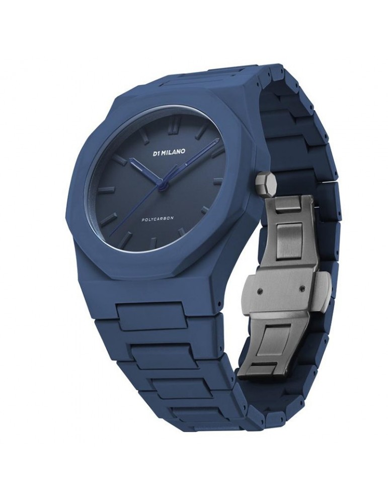 Orologio D1 Milano Uomo - Polycarbon - Navy Blue 40,5mm Blu - PCBJ21
