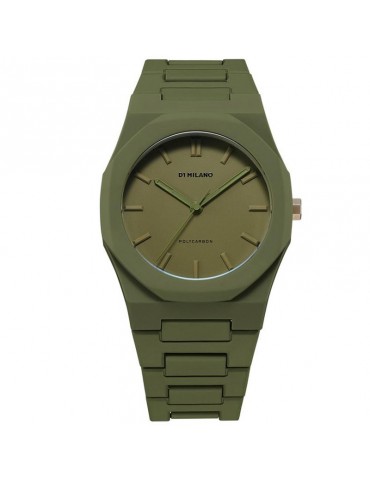 Orologio D1 Milano - Polycarbon Military Green 40,5mm Verde - PCBJ22