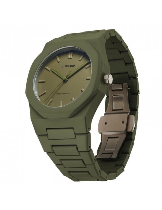 Orologio D1 Milano - Polycarbon Military Green 40,5mm Verde - PCBJ22
