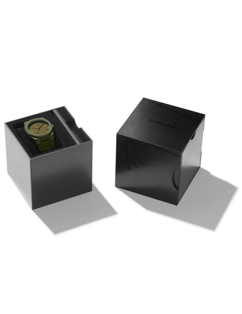 D1 Milano Man's - Polycarbon Military Green 40,5mm Green - 0