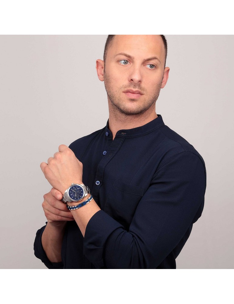 Special Pack Orologio Maserati -Bracciale Successo -Blu- R8851121016