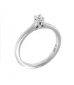 Davite & Delucchi Solitaire Ring With Diamond for Woman - 0