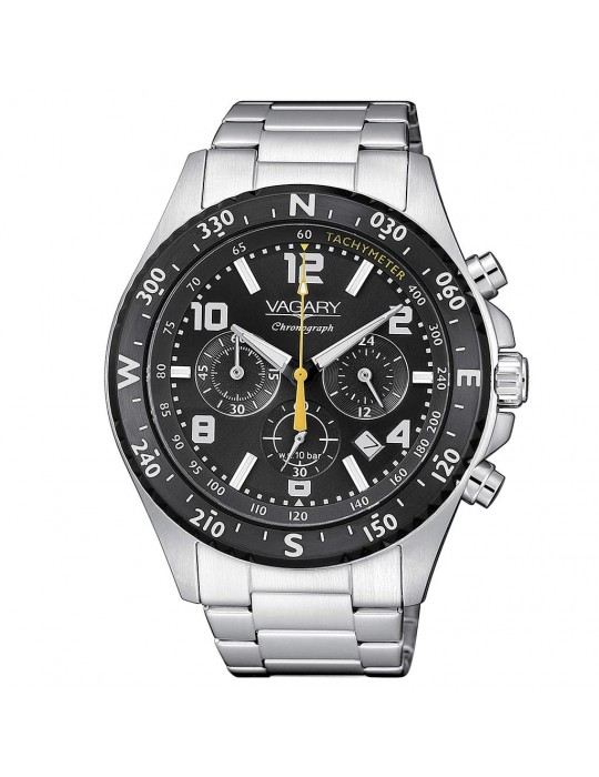 Orologio Vagary Uomo - Explore - Cronografo 42mm Nero - IV4-438-61