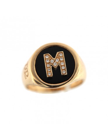 Anello Davite & Delucchi in oro rosa da donna - 0 2