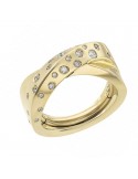 Anello Chimento - Link - Oro Giallo - Diamanti Naturali -1A04632BB1140