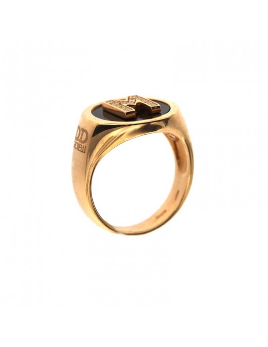 Anello Davite & Delucchi in oro rosa da donna - 0