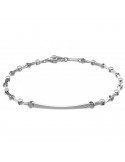 Bracciale Chimento -Bamboo- Oro Bianco - Diamanti 20 cm -1B04516B15200