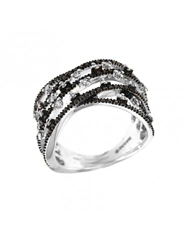 Anello Davite & Delucchi con diamanti da donna - 0