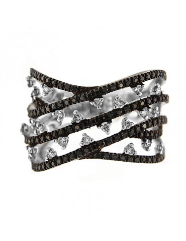 Anello Davite & Delucchi con diamanti da donna - 0 2