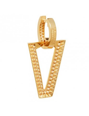 Valentina Ferragni Mono Earring - Uali Zirconia Pink - 0 2