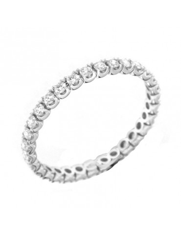 Anello Veretta Davite & Delucchi con Diamanti Bianchi da Donna - 0