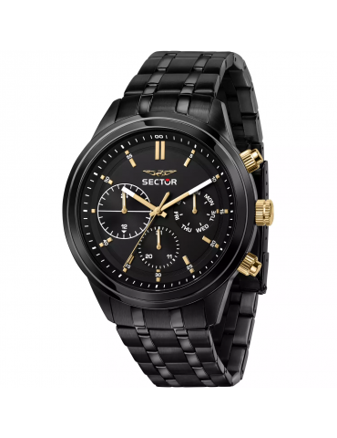 Sector Man's Watch  - 670 Multifunction 45mm Black Gold - 0