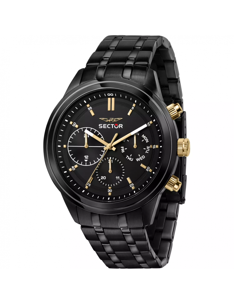 Sector Man's Watch  - 670 Multifunction 45mm Black Gold - 0