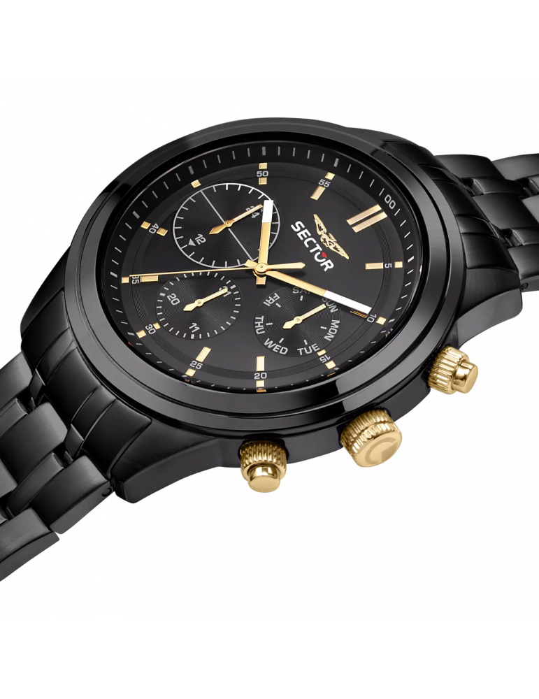 Sector Man's Watch  - 670 Multifunction 45mm Black Gold - 0