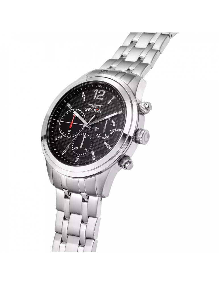 Orologio Sector Uomo - 670 Multifunzione 45mm Nero - R3253540007