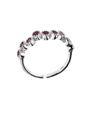 DAVITE & DELUCCHI RING WITH RUBY - 0