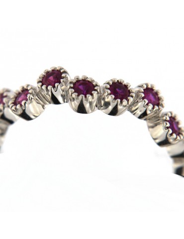 ANELLO CON RUBINI DAVITE & DELUCCHI - 0 2