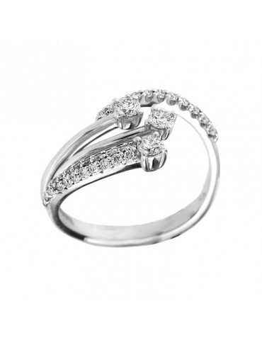 Davite & Delucchi Women's Fantasy Ring with Diamonds - 0