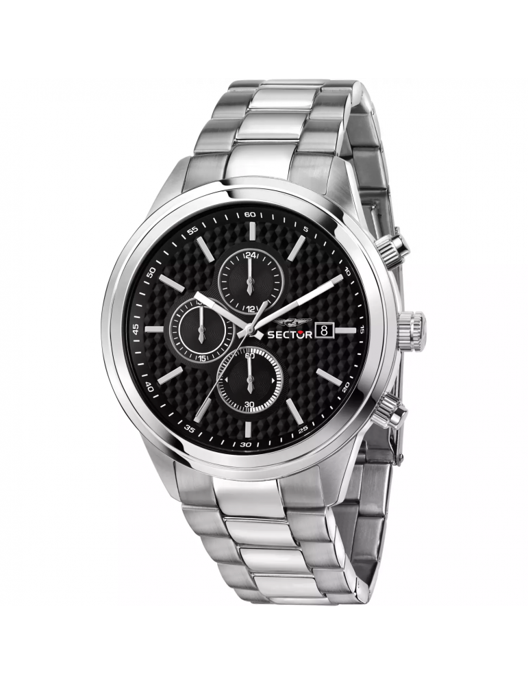 Orologio Sector Uomo - 670 Cronografo 43mm Nero - R3273740002