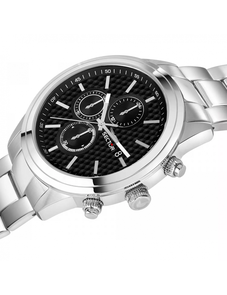 Orologio Sector Uomo - 670 Cronografo 43mm Nero - R3273740002