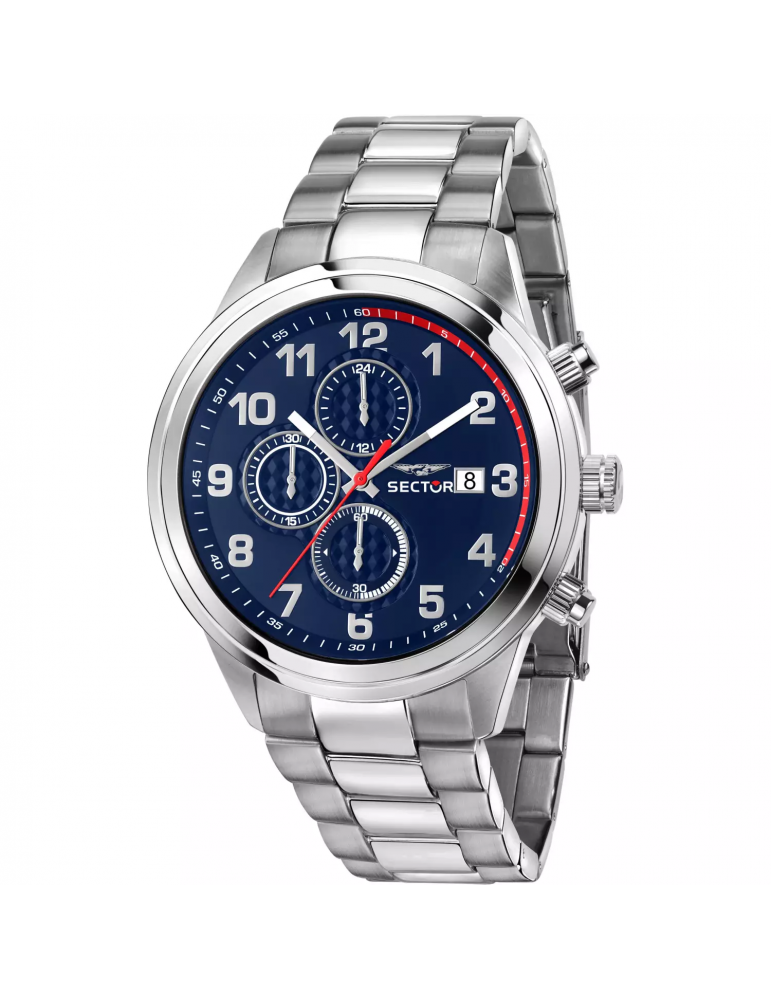 Sector Man's Watch - 670 Chronograph 43mm Blue - 0