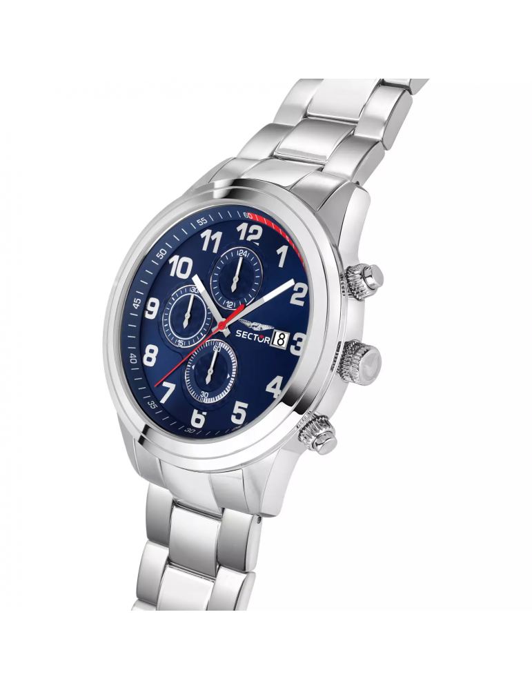 Sector Man's Watch - 670 Chronograph 43mm Blue - 0