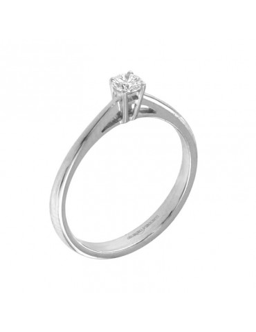 Anello Giorgio Visconti Solitario con Diamante da Donna - 0
