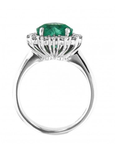 Anello Crieri - Bogotá - Oro - Diamanti - Smeraldo - AFCPPK217EC1140 2