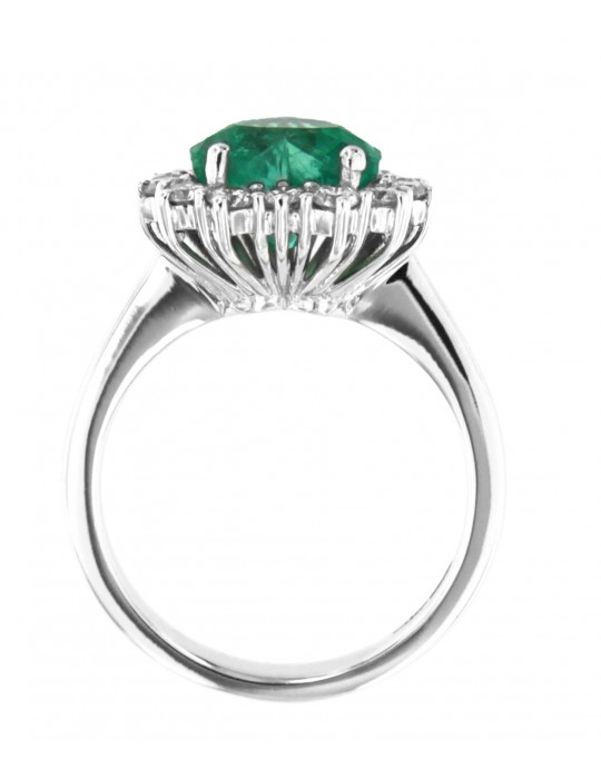 Anello Crieri - Bogotá - Oro - Diamanti - Smeraldo - AFCPPK217EC1140