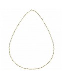 Chimento Man's Necklace - Tradition Gold Accents in 18K Yellow Gold 50 cm - 0