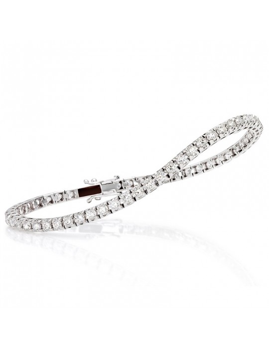 Bracciale Tennis Crieri - Icon - Oro - Diamanti Bianchi - BTEICK200WG1170