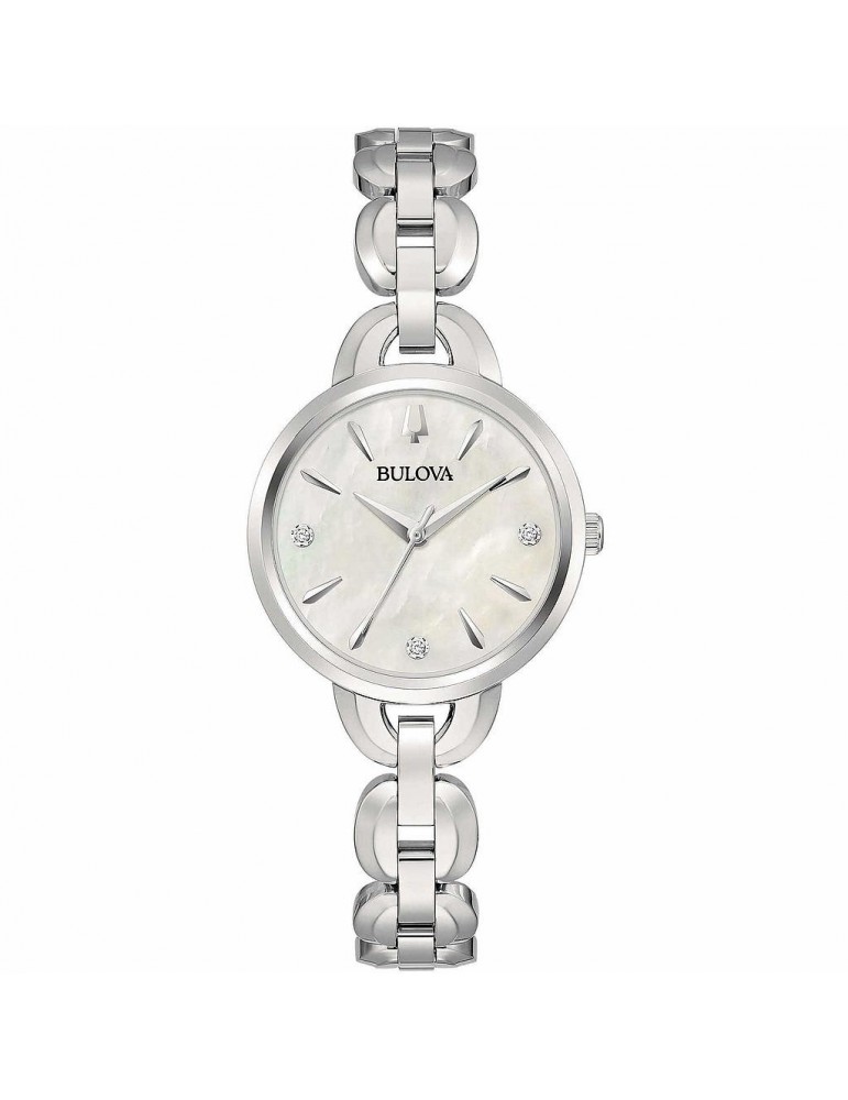 Orologio Bulova -Classic Diamonds- 28mm Madreperla - Diamanti - 96P230