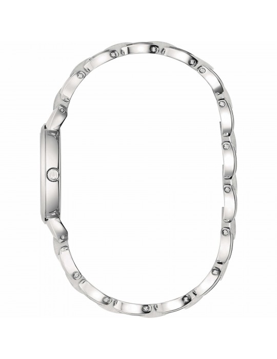 Bulova Woman's Watch - Classic Diamonds Only Time 28 mm Mother of Pearl with Natural Diamonds - 0