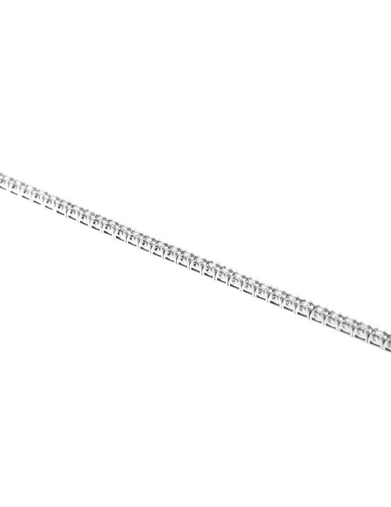 Bracciale Tennis Picca - Oro Bianco 18 carati - Diamanti - RDB2410