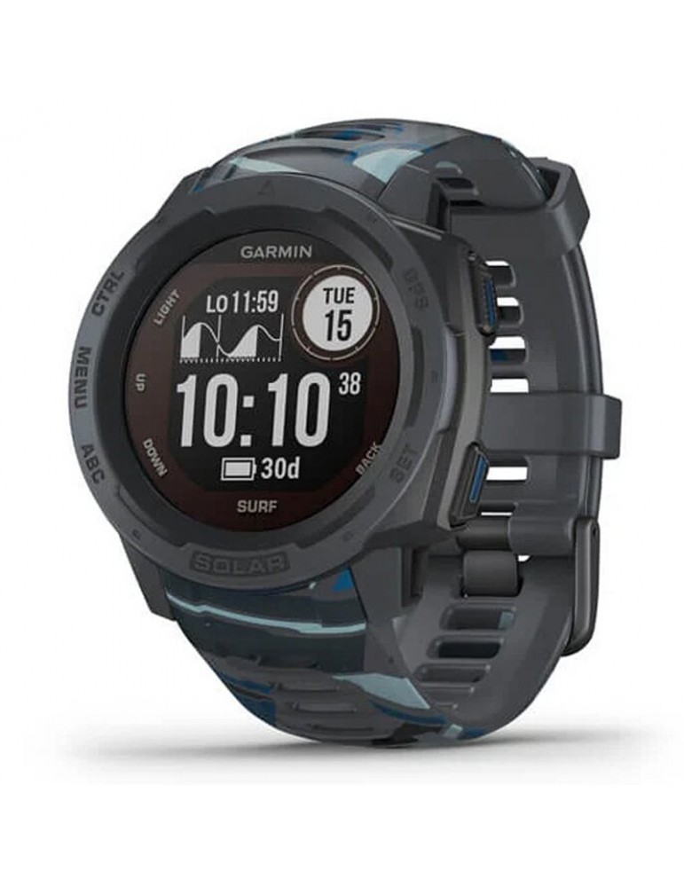 Garmin Instinct Solar Watch - Surf Edition Pipeline - 0